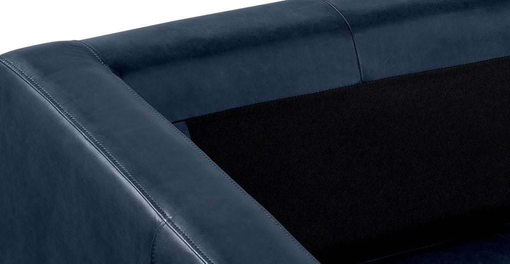 Napa Leather Sofa 88.5”