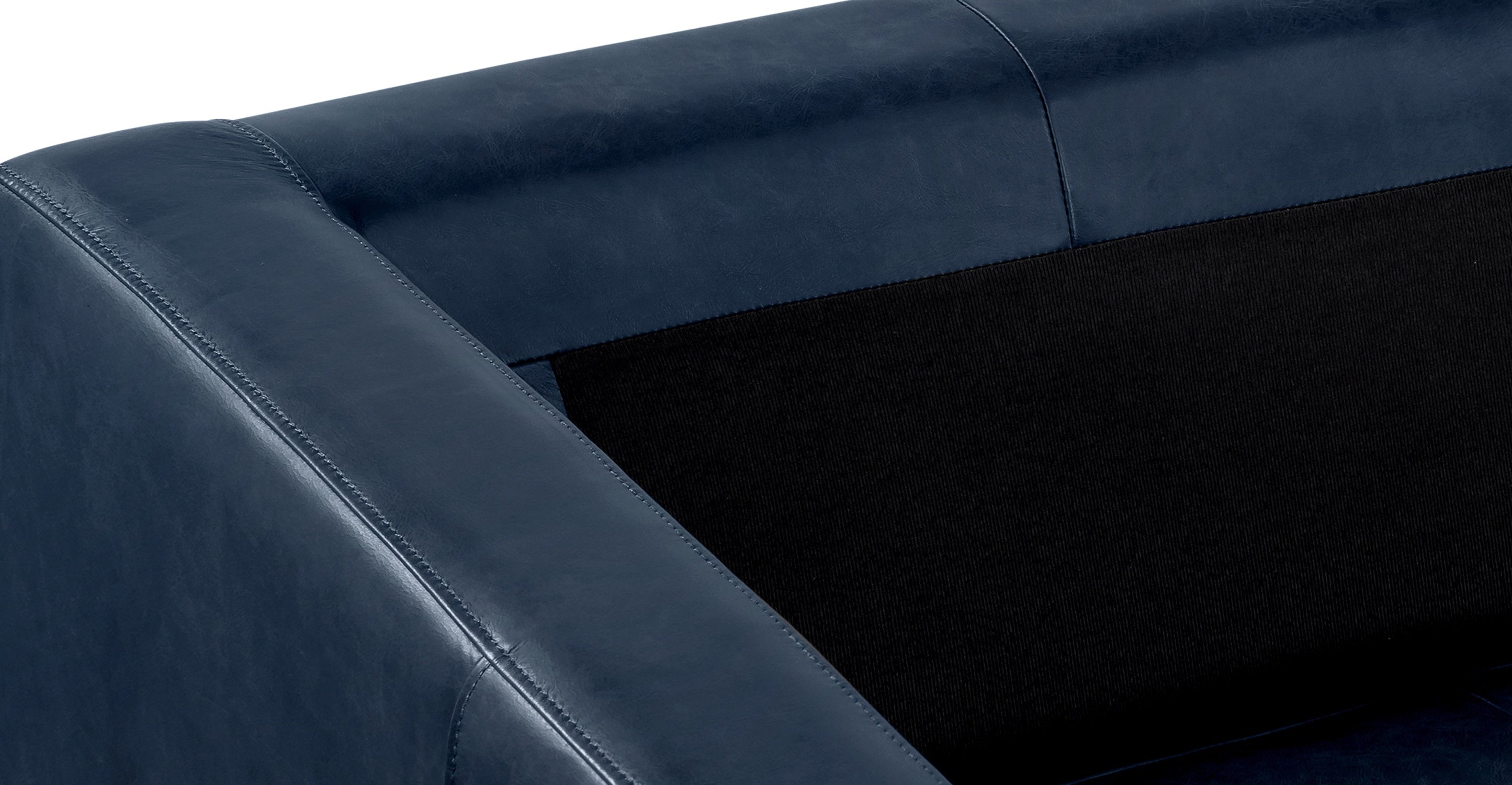 Napa Leather Sofa 88.5”