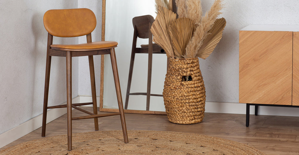 Bonato Leather Counter Stool