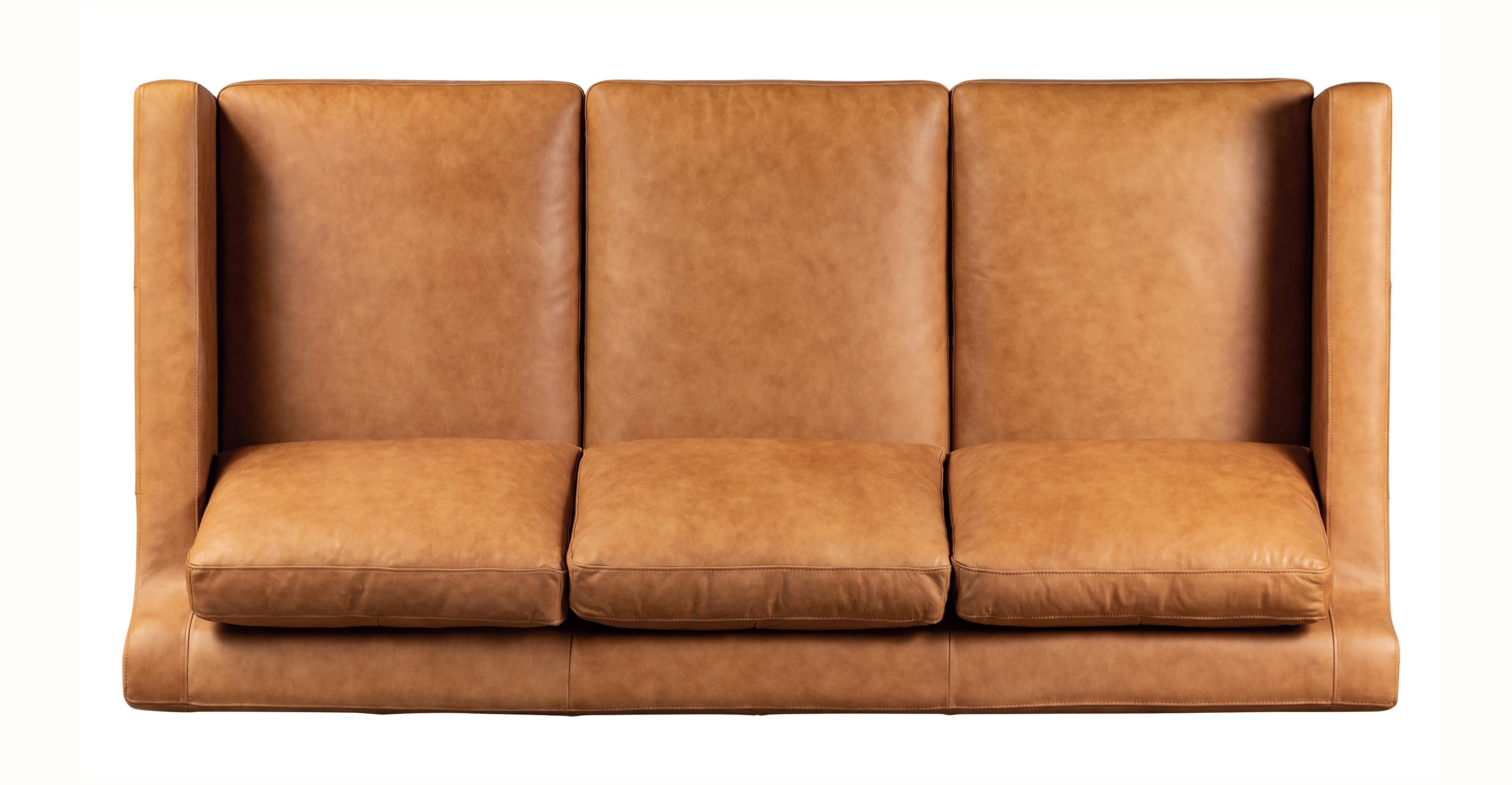 Sorrento Leather Pull-Out Convertible Sleeper Sofa