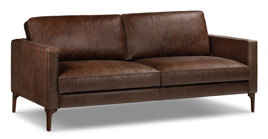 Mateo Leather Sofa