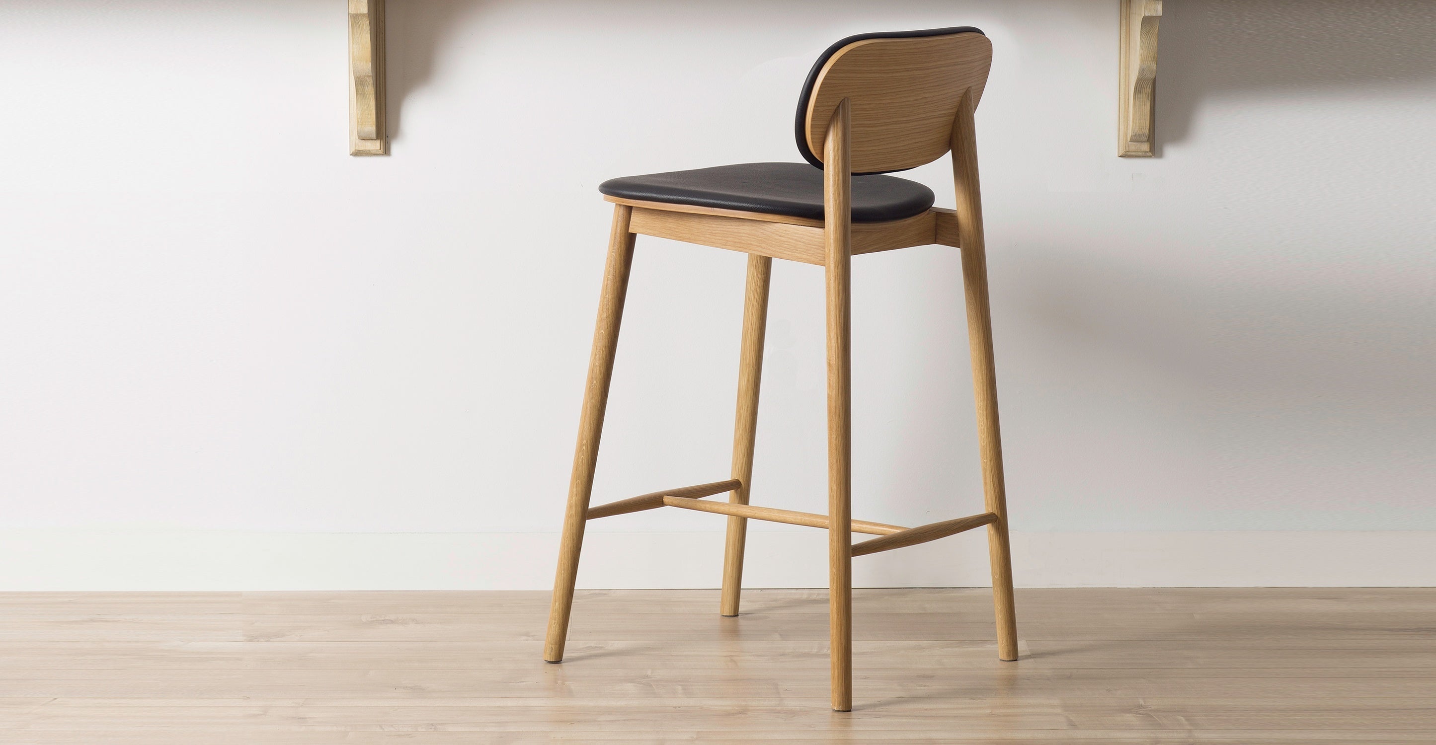 Bonato Leather Counter Stool
