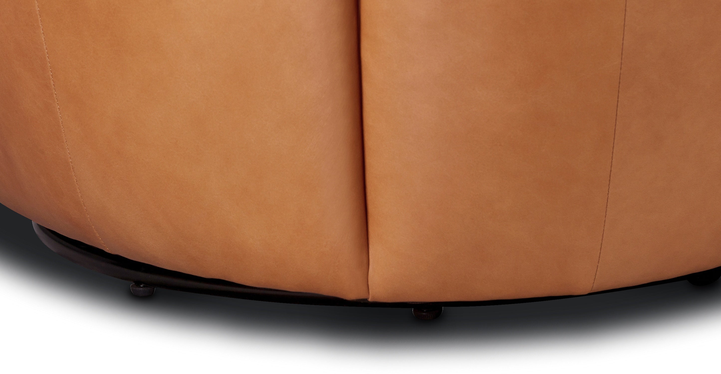 Alma Leather Swivel Chair