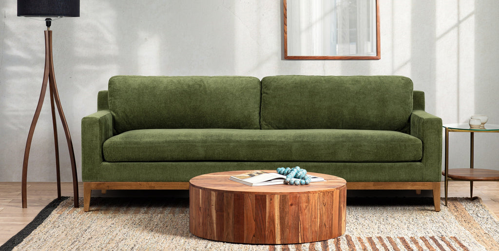 Zyon Velvet Sofa
