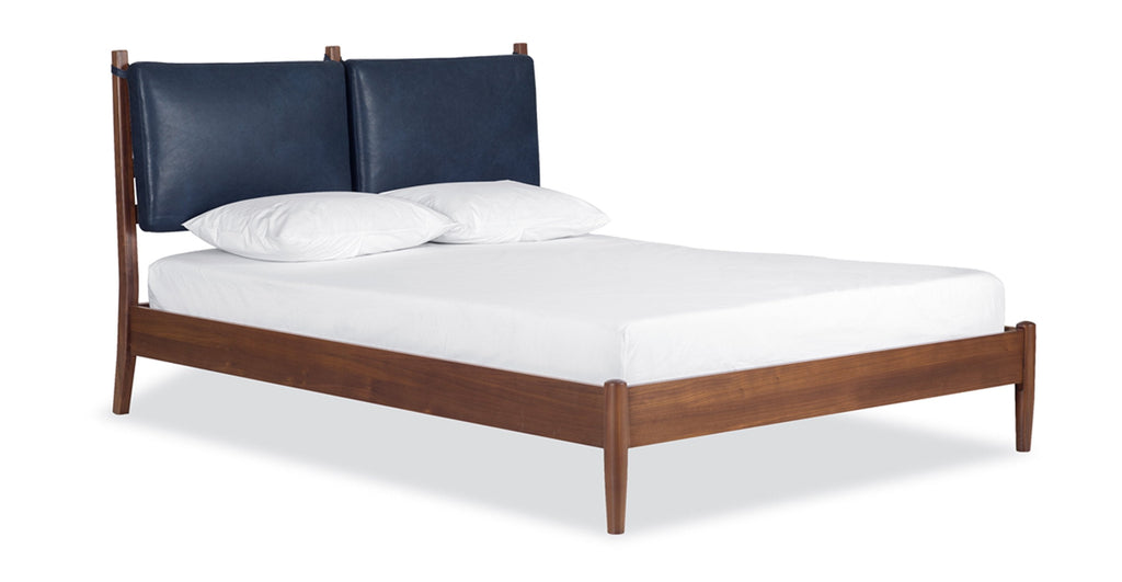 Truro Bed with Leather Cushions