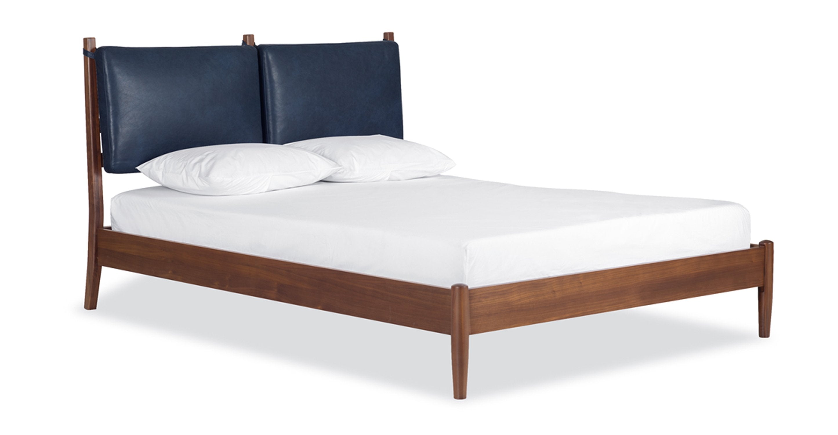 Truro Bed with Leather Cushions