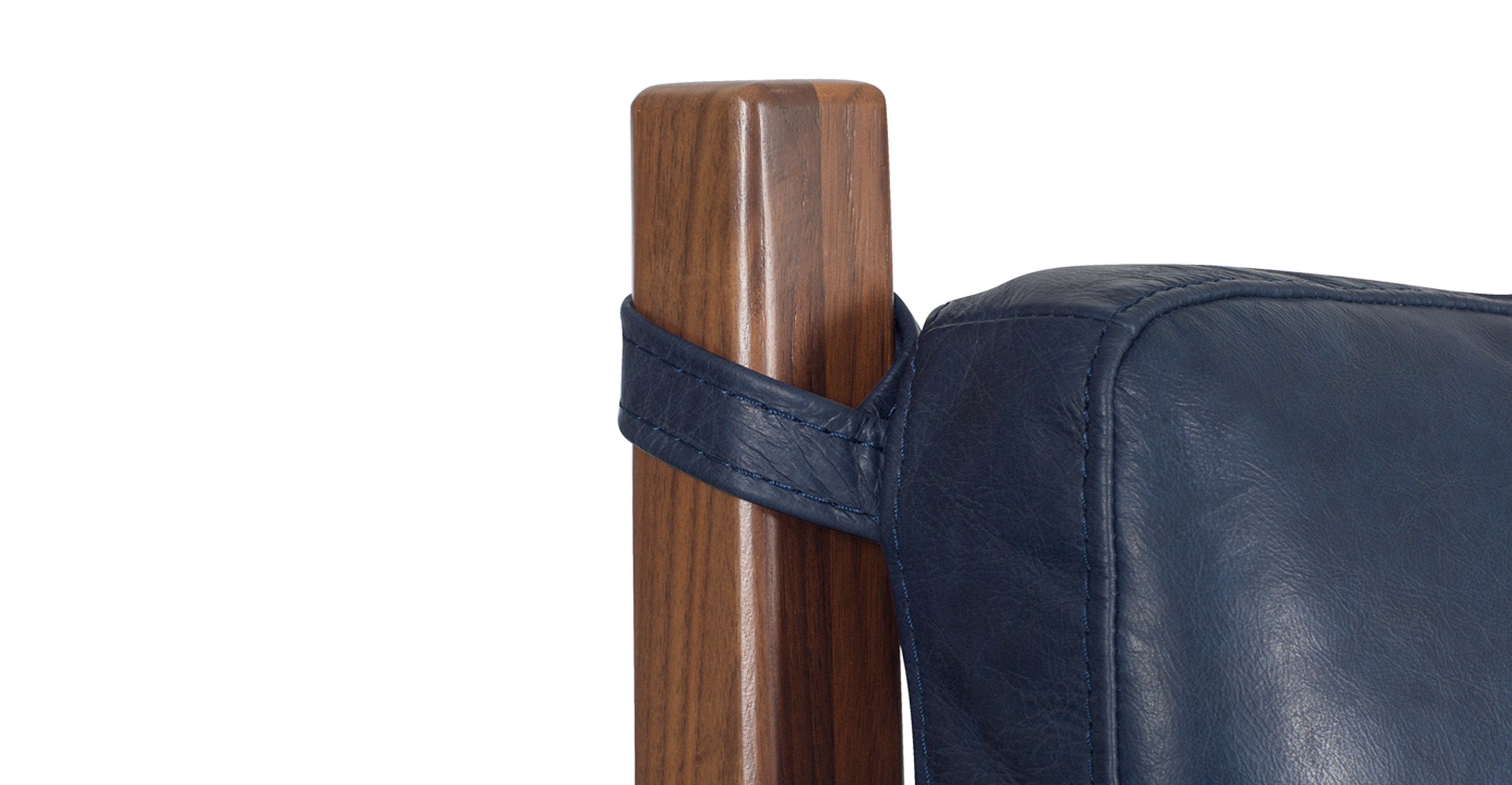 Truro Bed with Leather Cushions