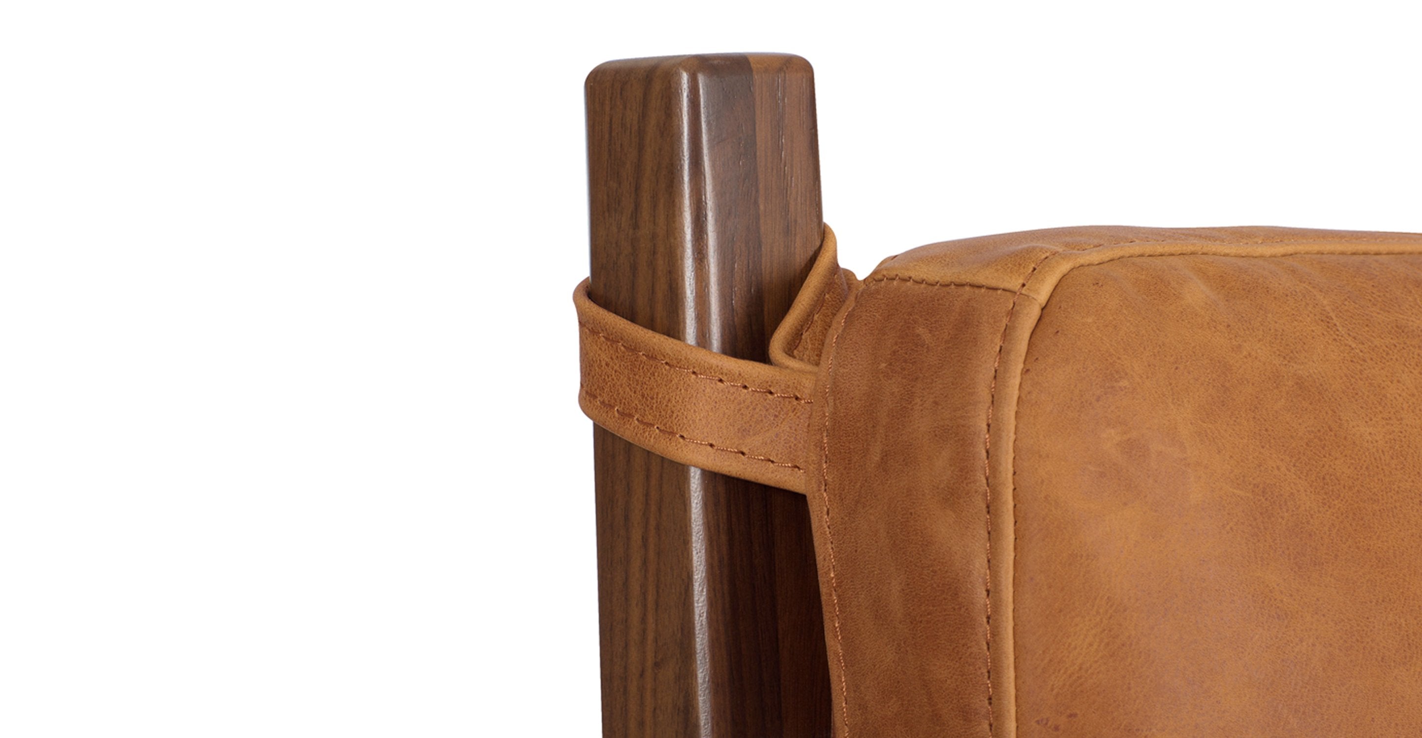 Truro Bed with Leather Cushions