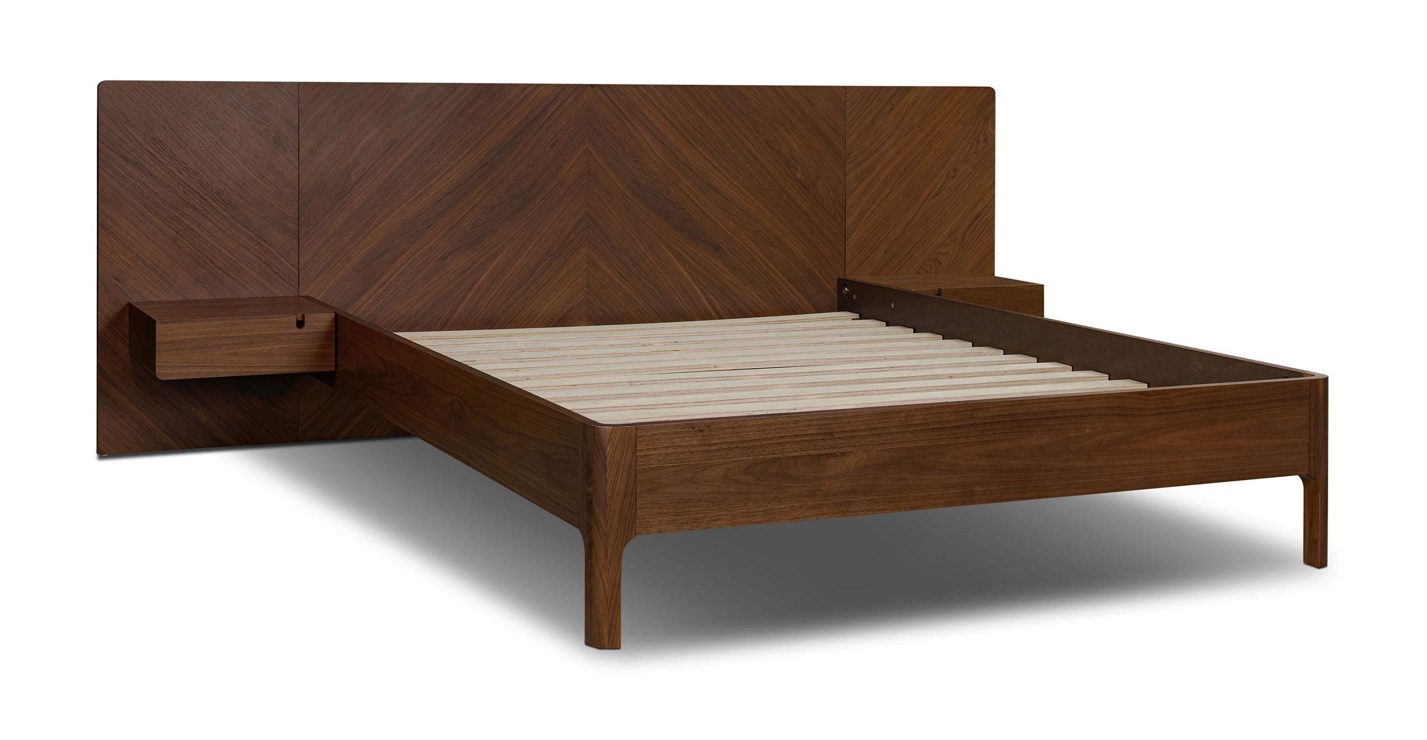 Amalfi Low Profile Bed with Nightstands