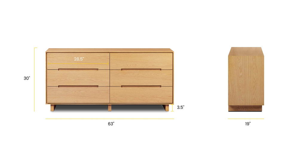 Prague 6 Drawer Dresser