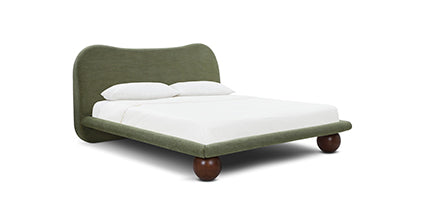 Orbit Bed - Chenille Velvet