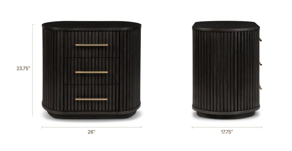 Noir Nightstand