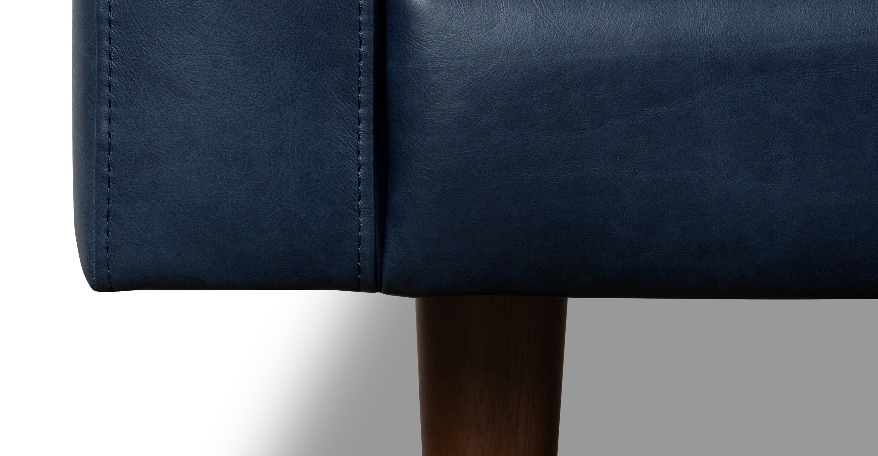 Napa Leather Sofa 88.5”