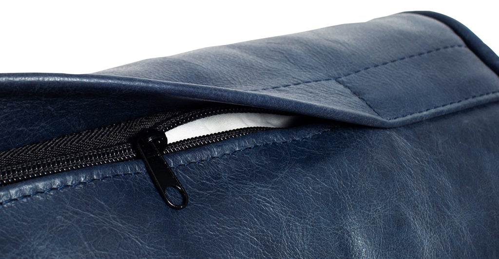 Napa Leather Bolster Pillow Set