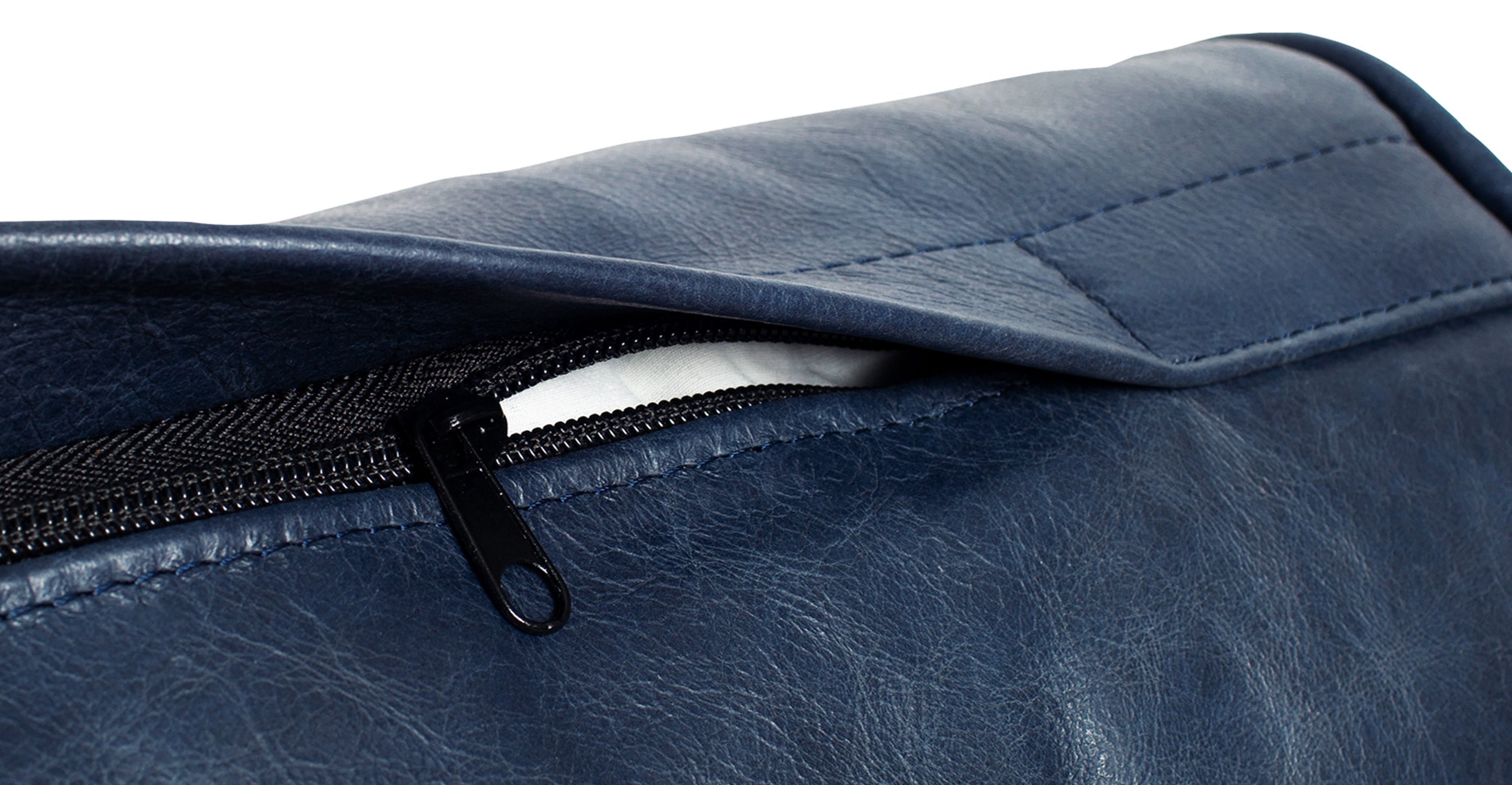 Napa Leather Bolster Pillow Set