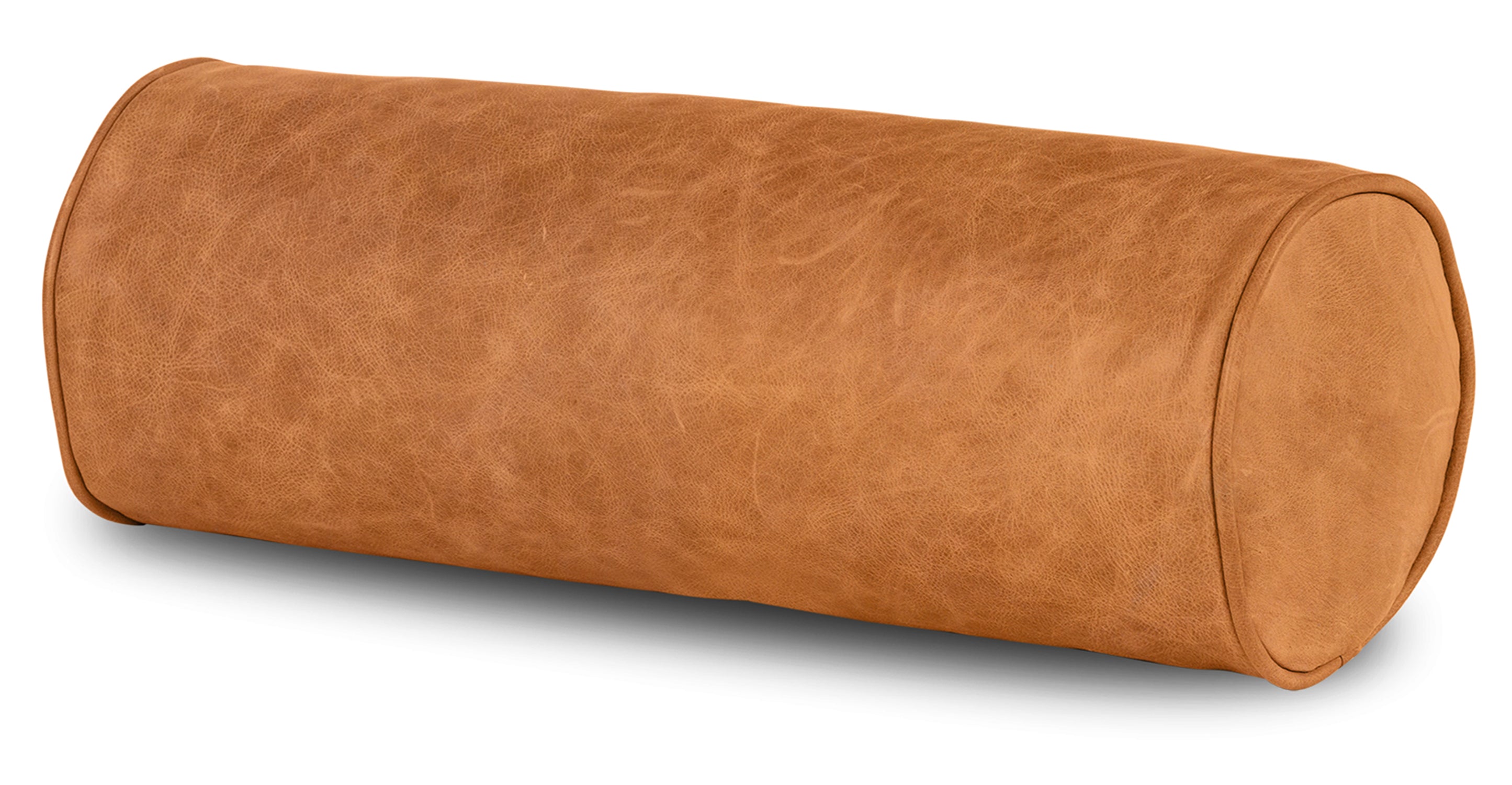 Napa Leather Bolster Pillow Set