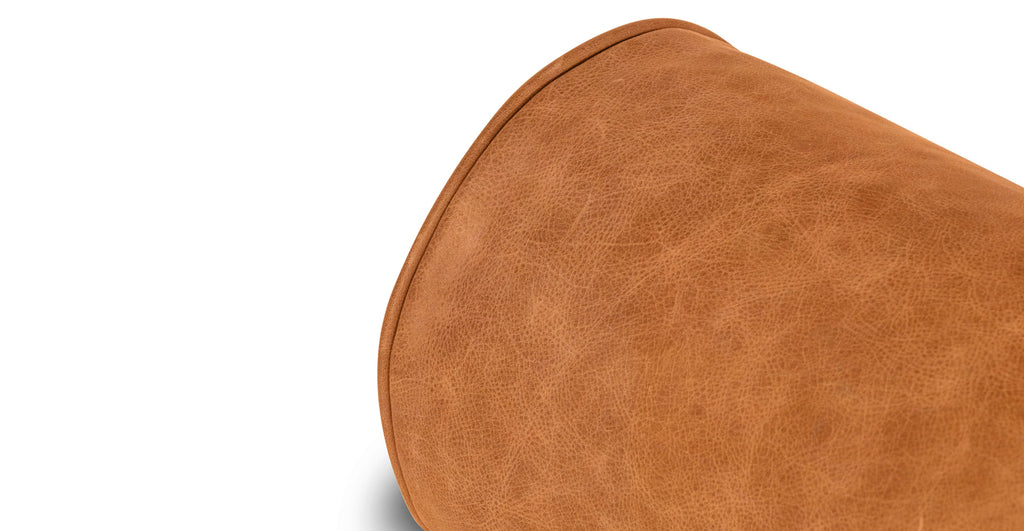 Napa Leather Bolster Pillow Set