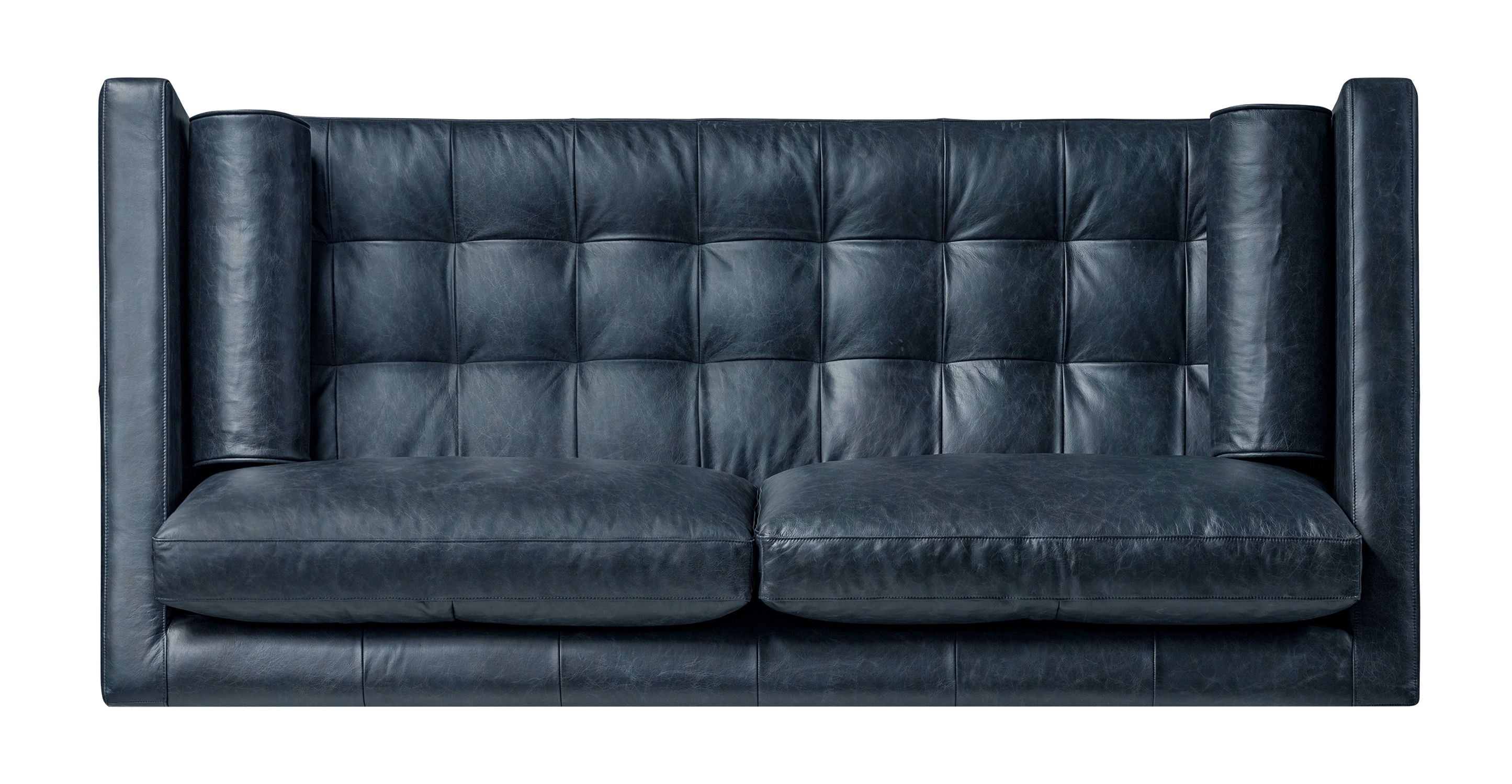 Napa 82 Leather Pull-Out Convertible Sleeper Sofa