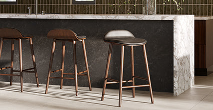 Notello Leather Counter Stool