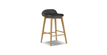 Notello Leather Counter Stool