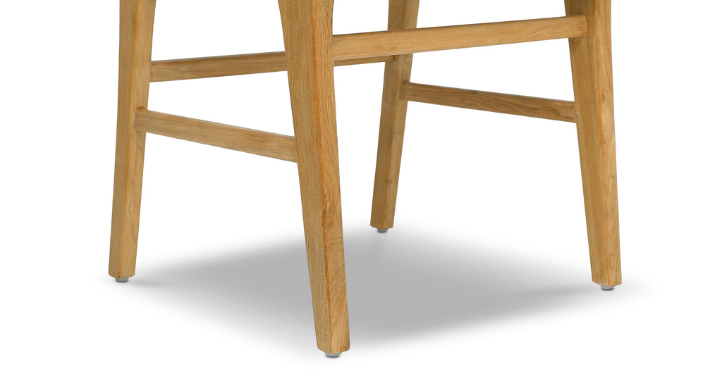Banda Teak & Leather Dining Chair
