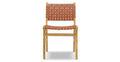 Banda Teak & Leather Dining Chair