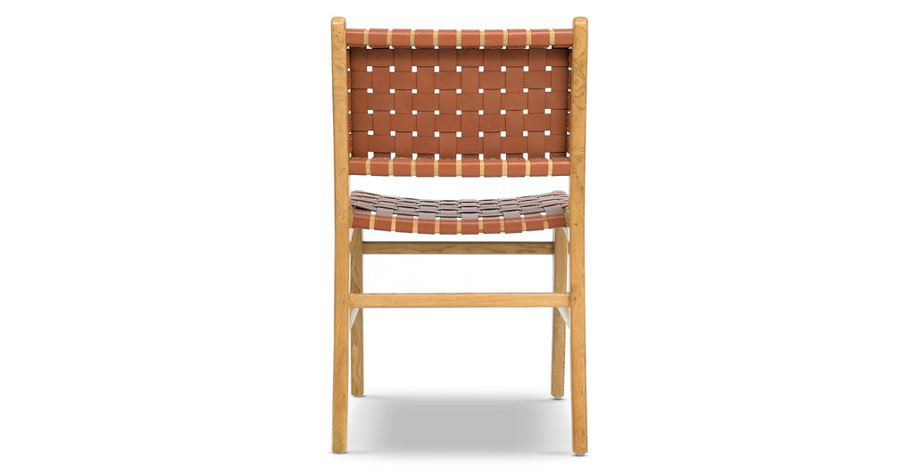 Banda Teak & Leather Dining Chair