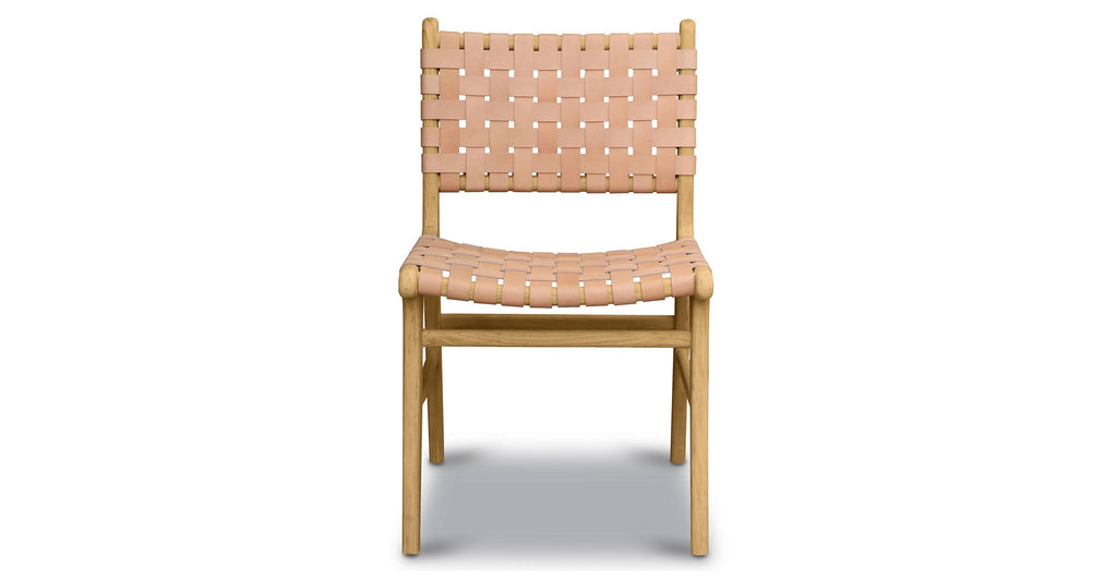 Banda Teak & Leather Dining Chair