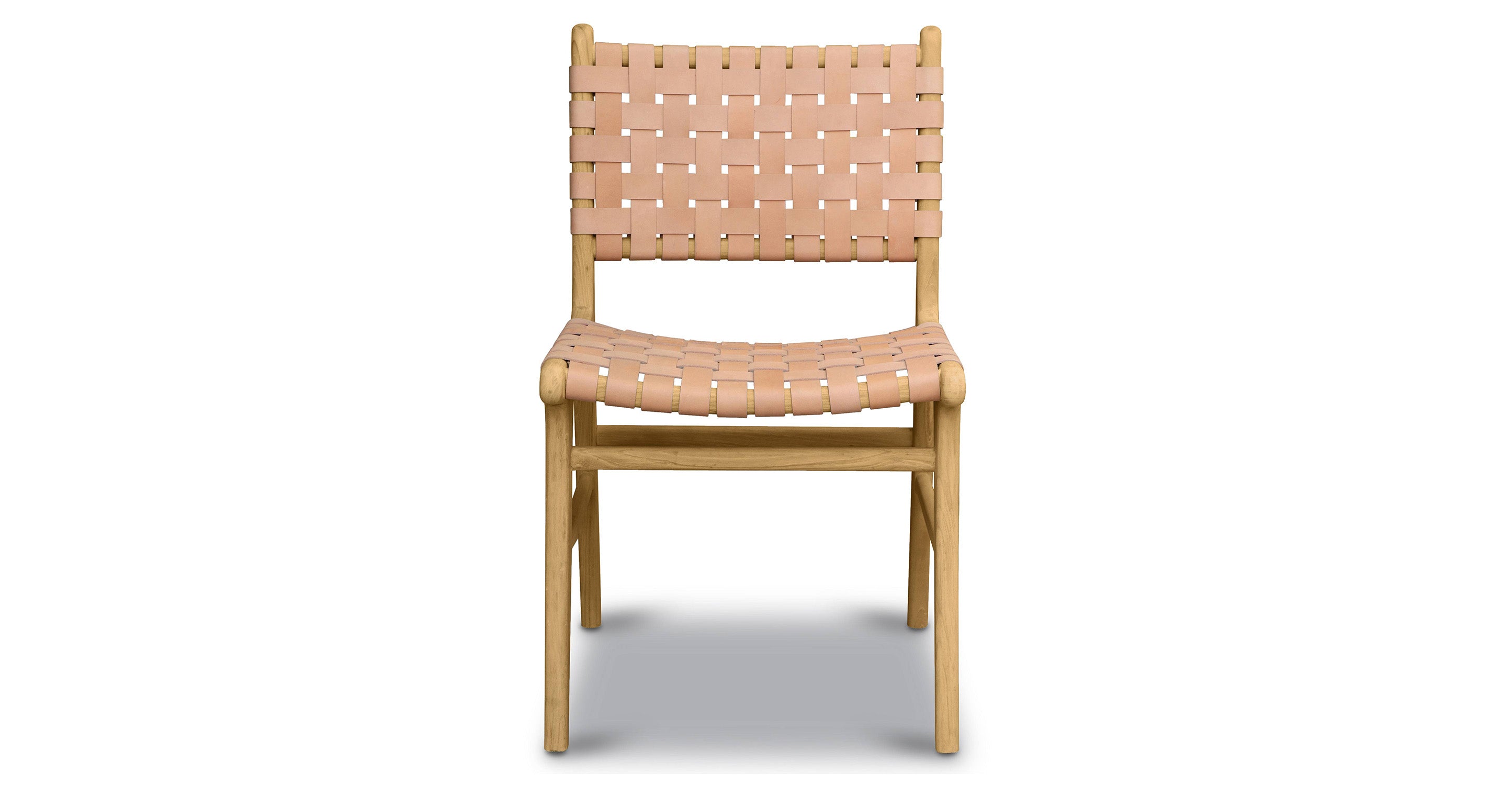 Banda Teak & Leather Dining Chair