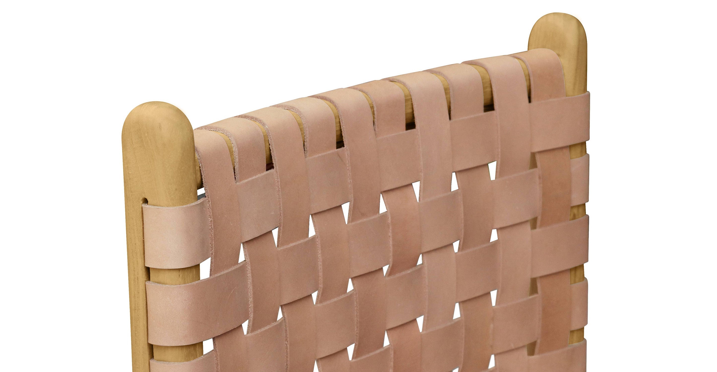 Banda Teak & Leather Dining Chair