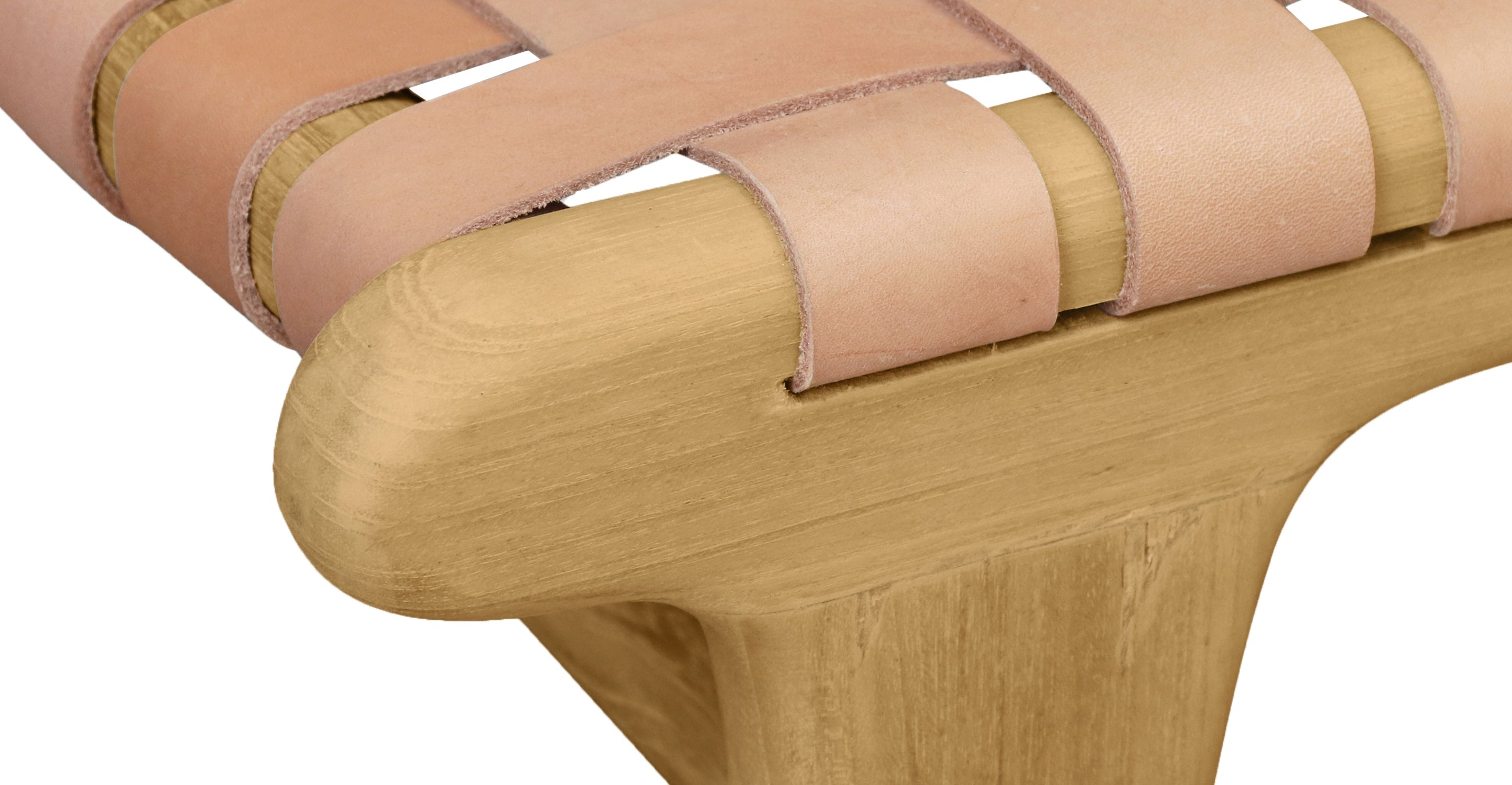 Banda Teak & Leather Dining Chair