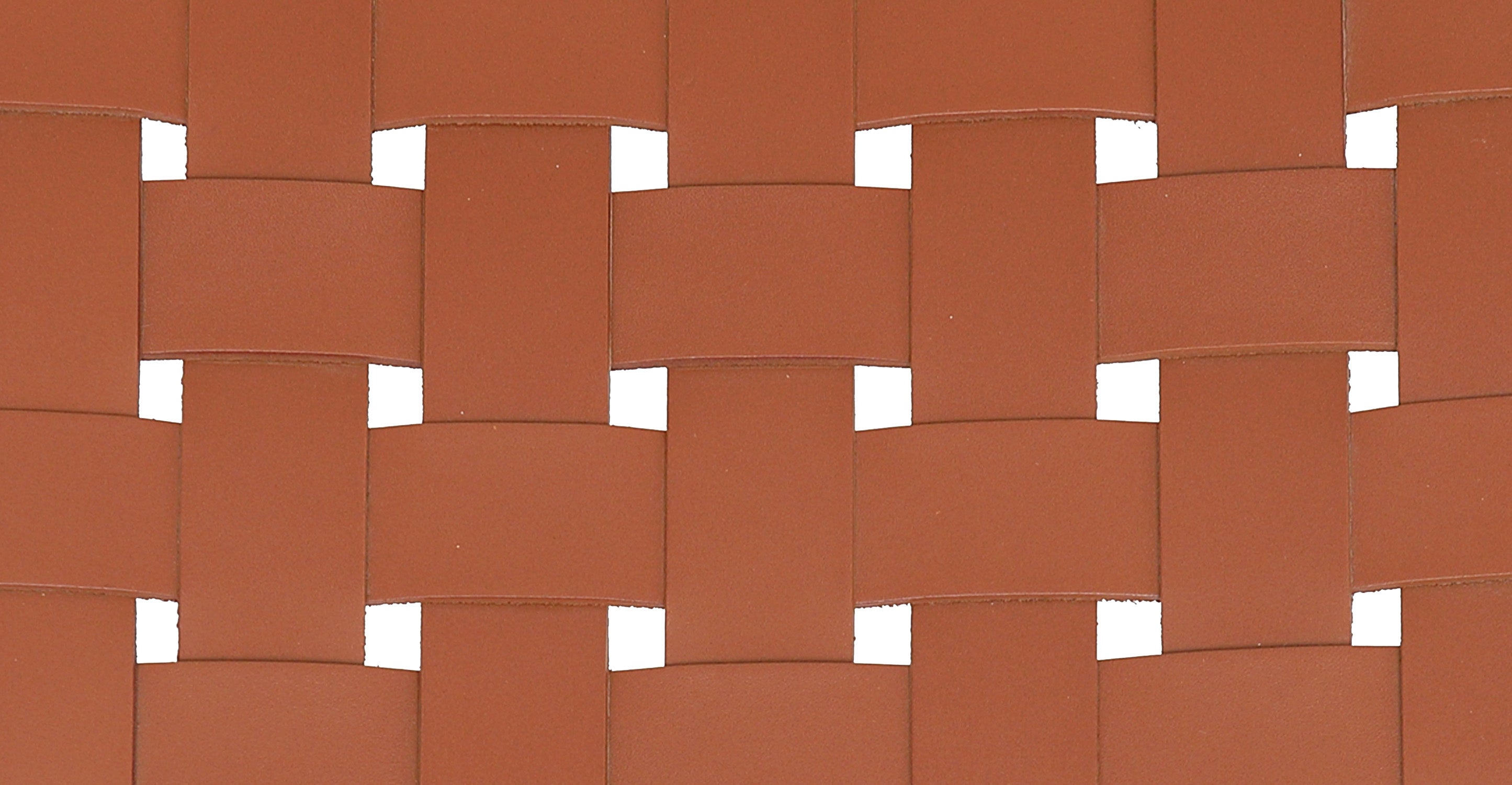 Banda Teak & Woven Leather Counter Height Stool