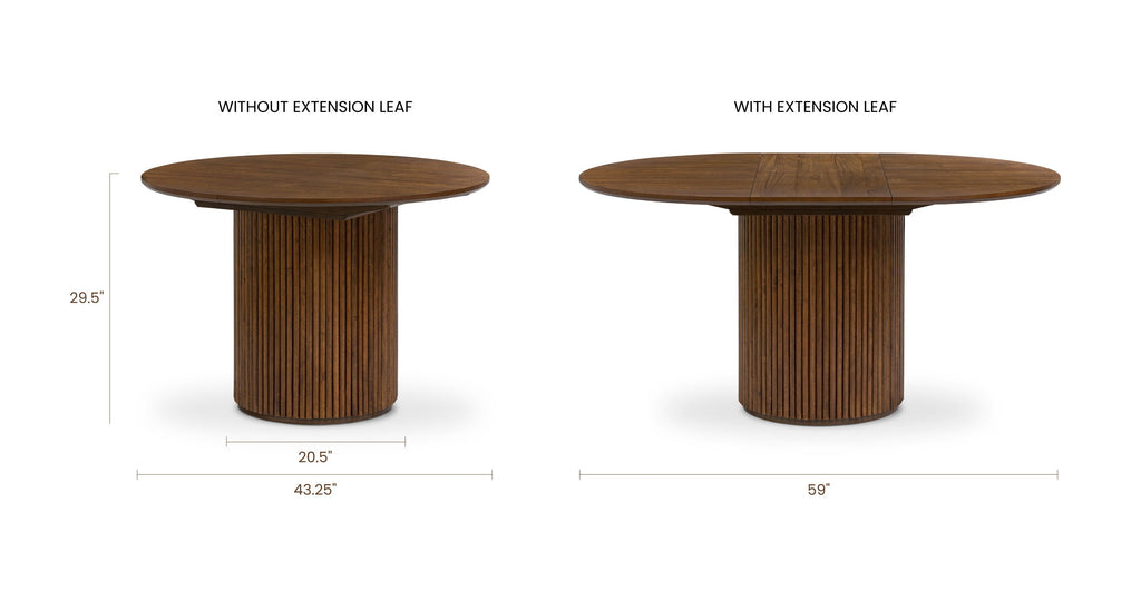 Ronda Extension Dining Table (43-59)