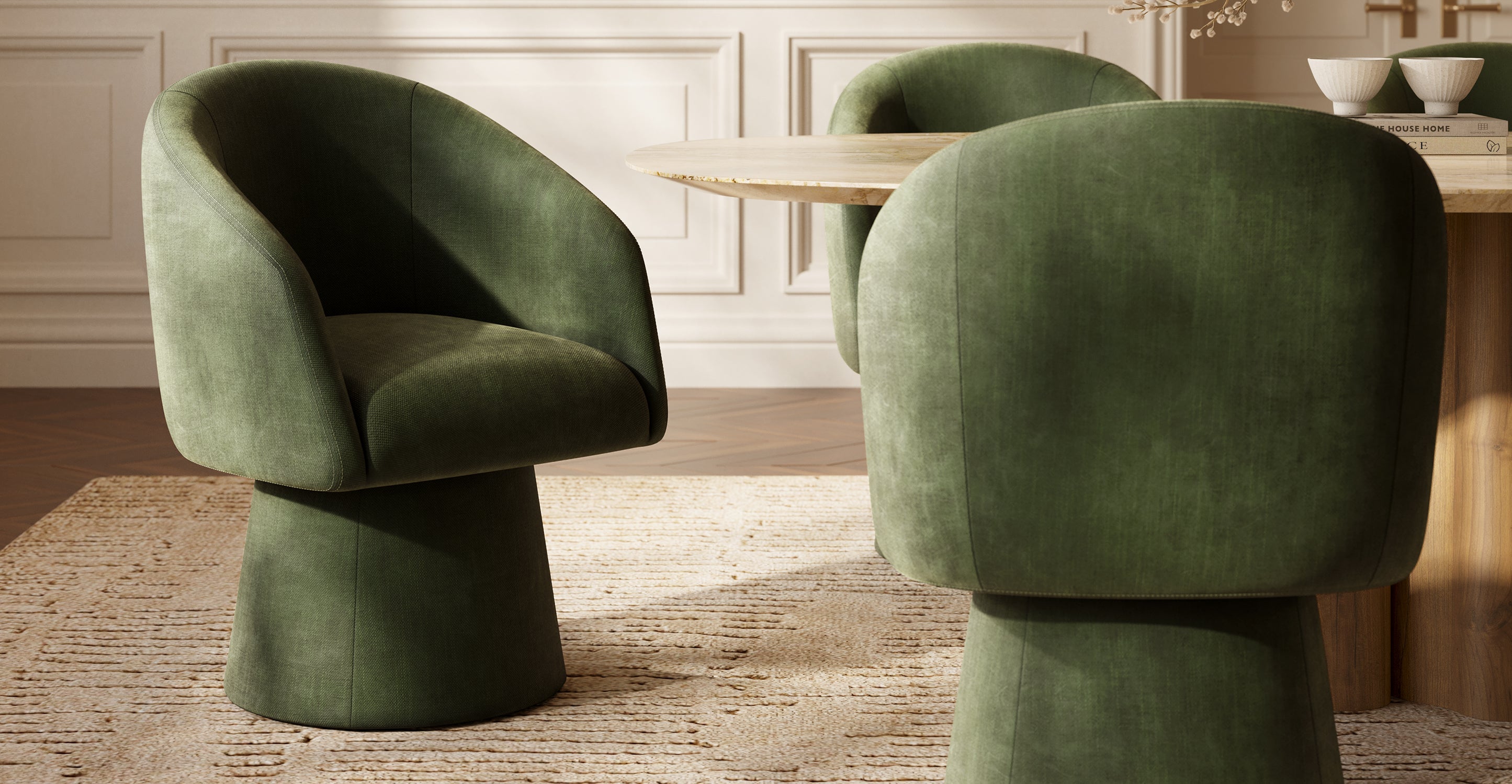 Malone Swivel Dining Chair