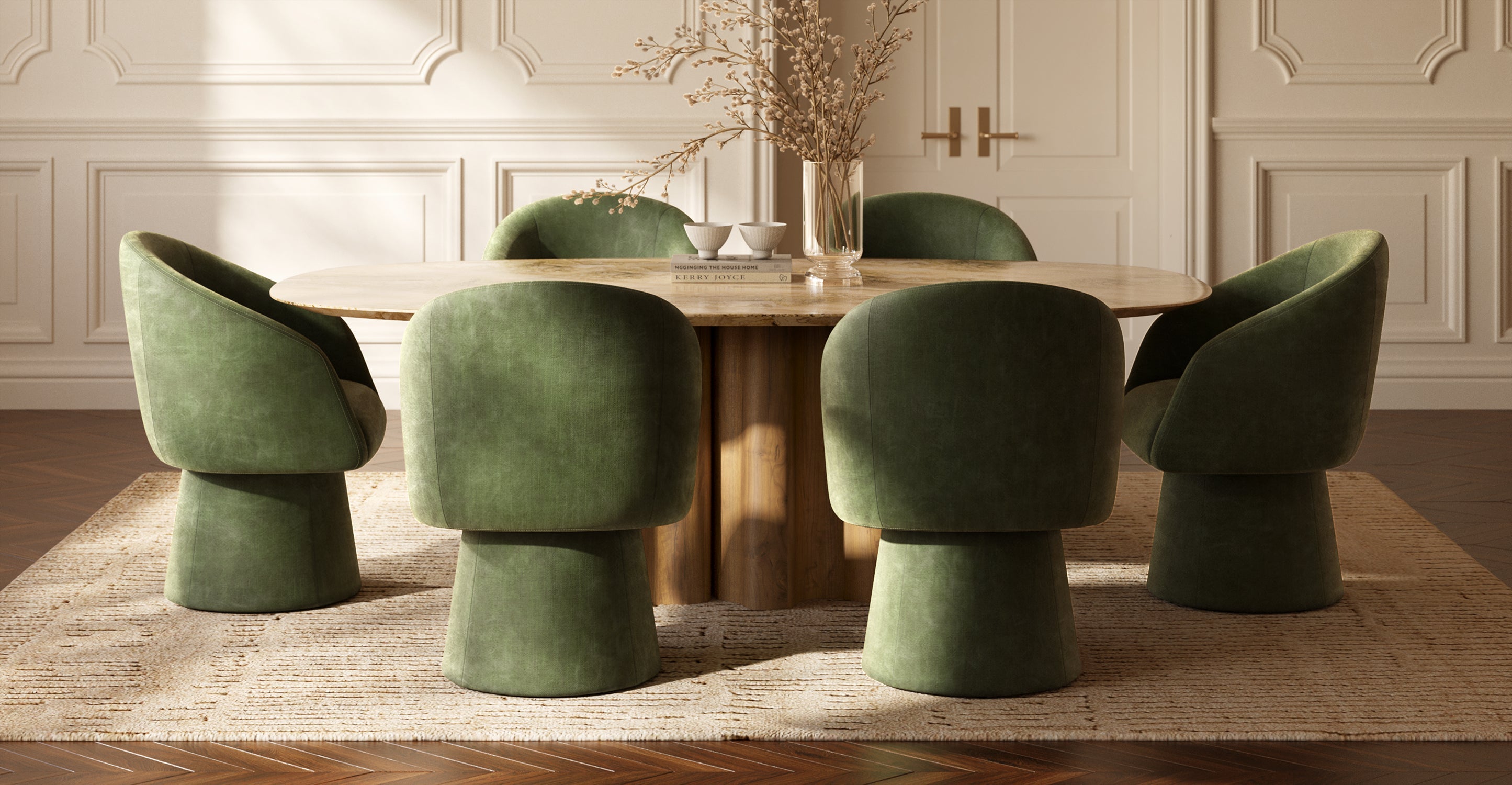 Malone Swivel Dining Chair