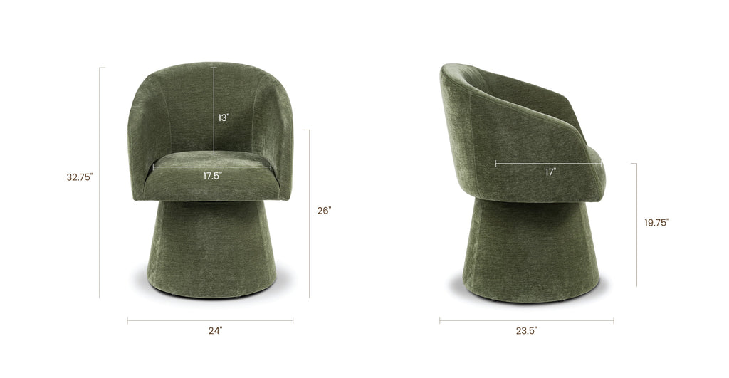 Malone Swivel Dining Chair