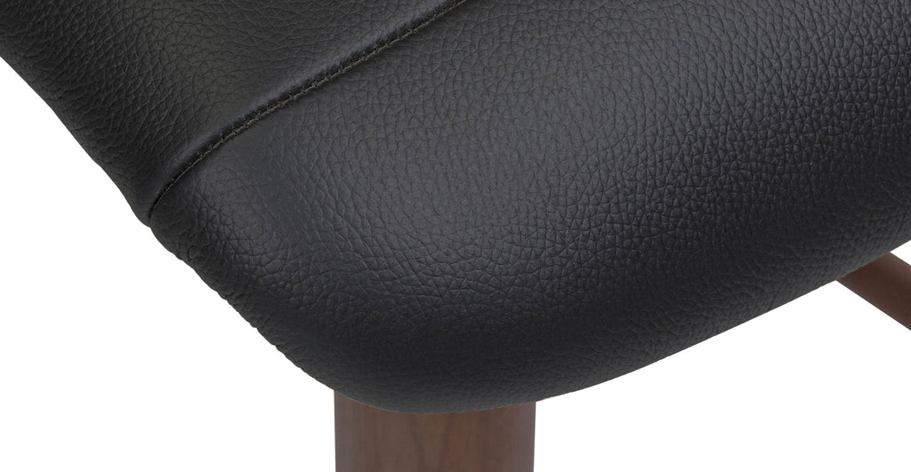 Bassano Leather Swivel Counter Stool