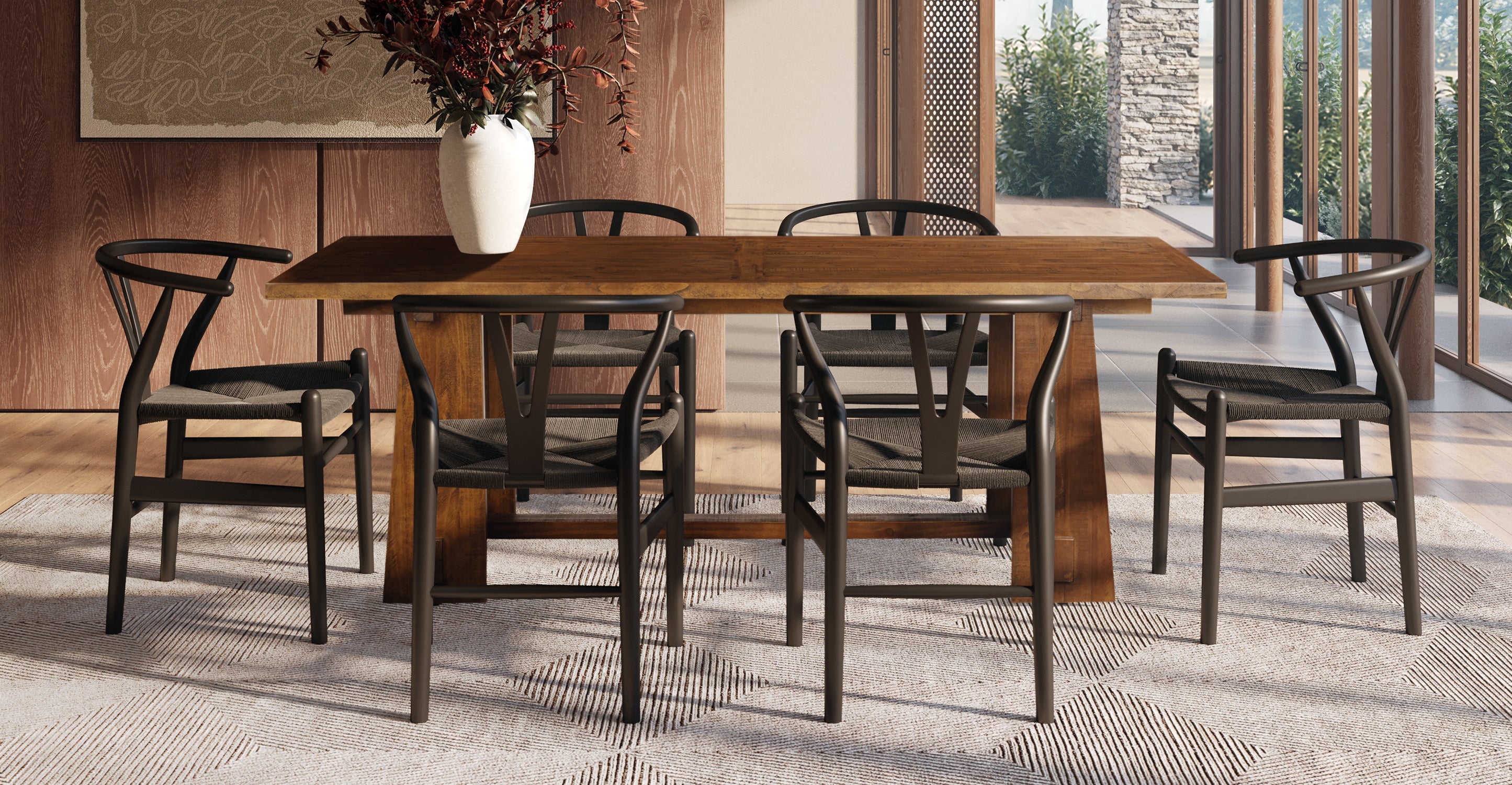 Combe Extension Dining Table (82.5 - 122)