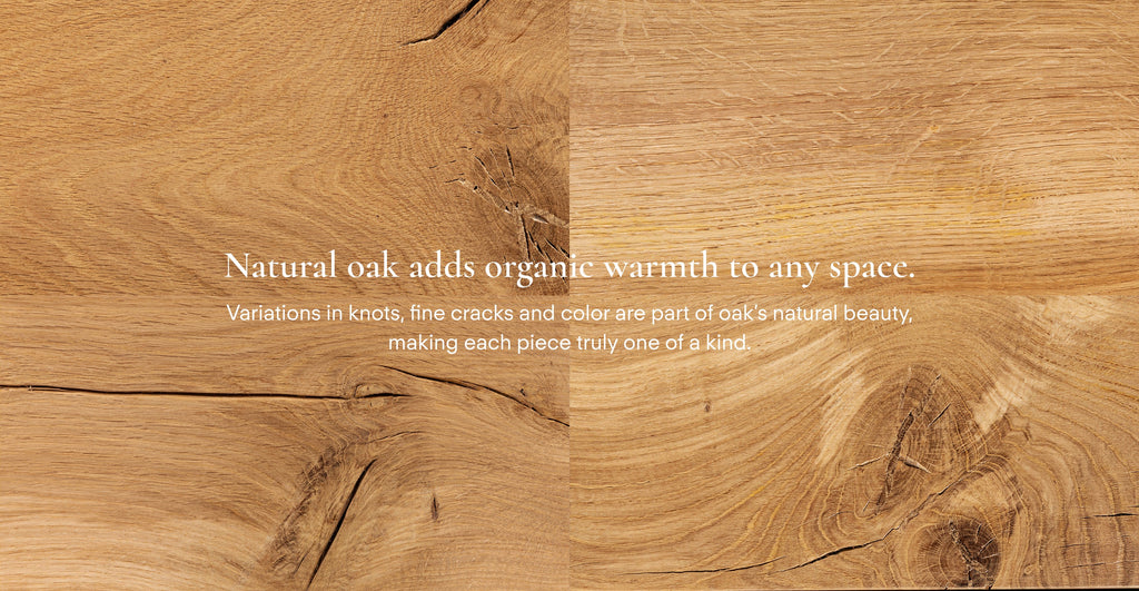 Tavi 86.5 Solid Oak Dining Table