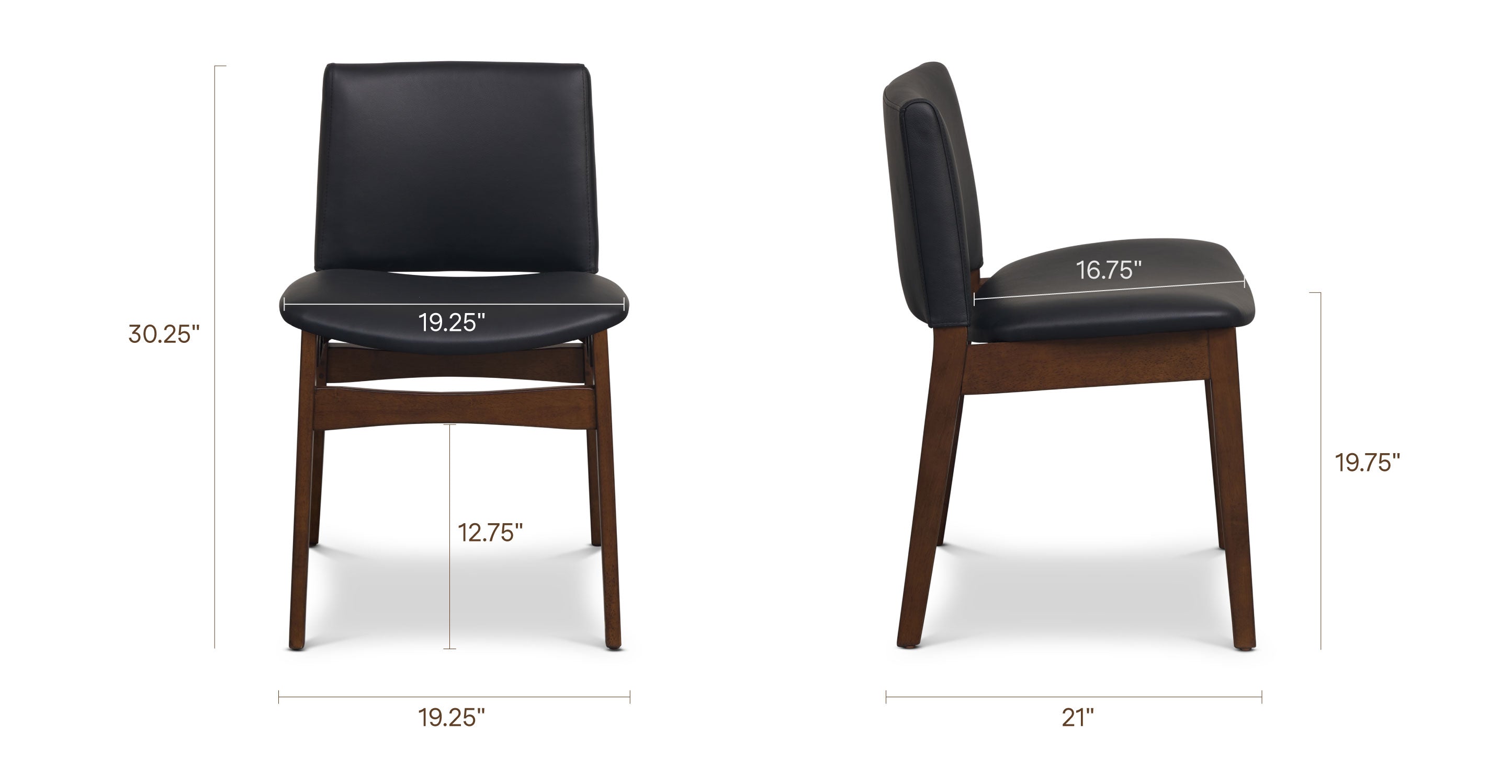 Oliva Leather Dining Chair