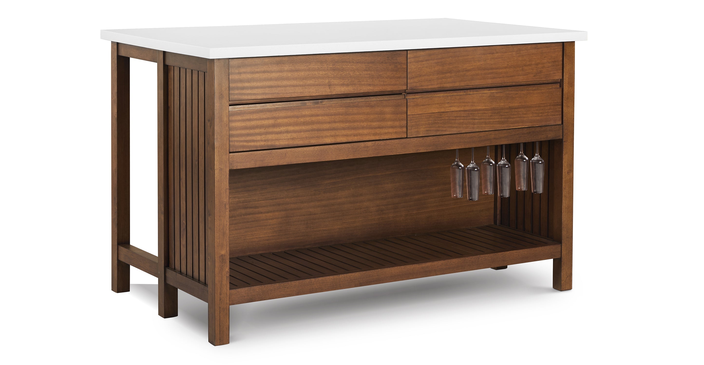 Serel 57.5 Kitchen Island