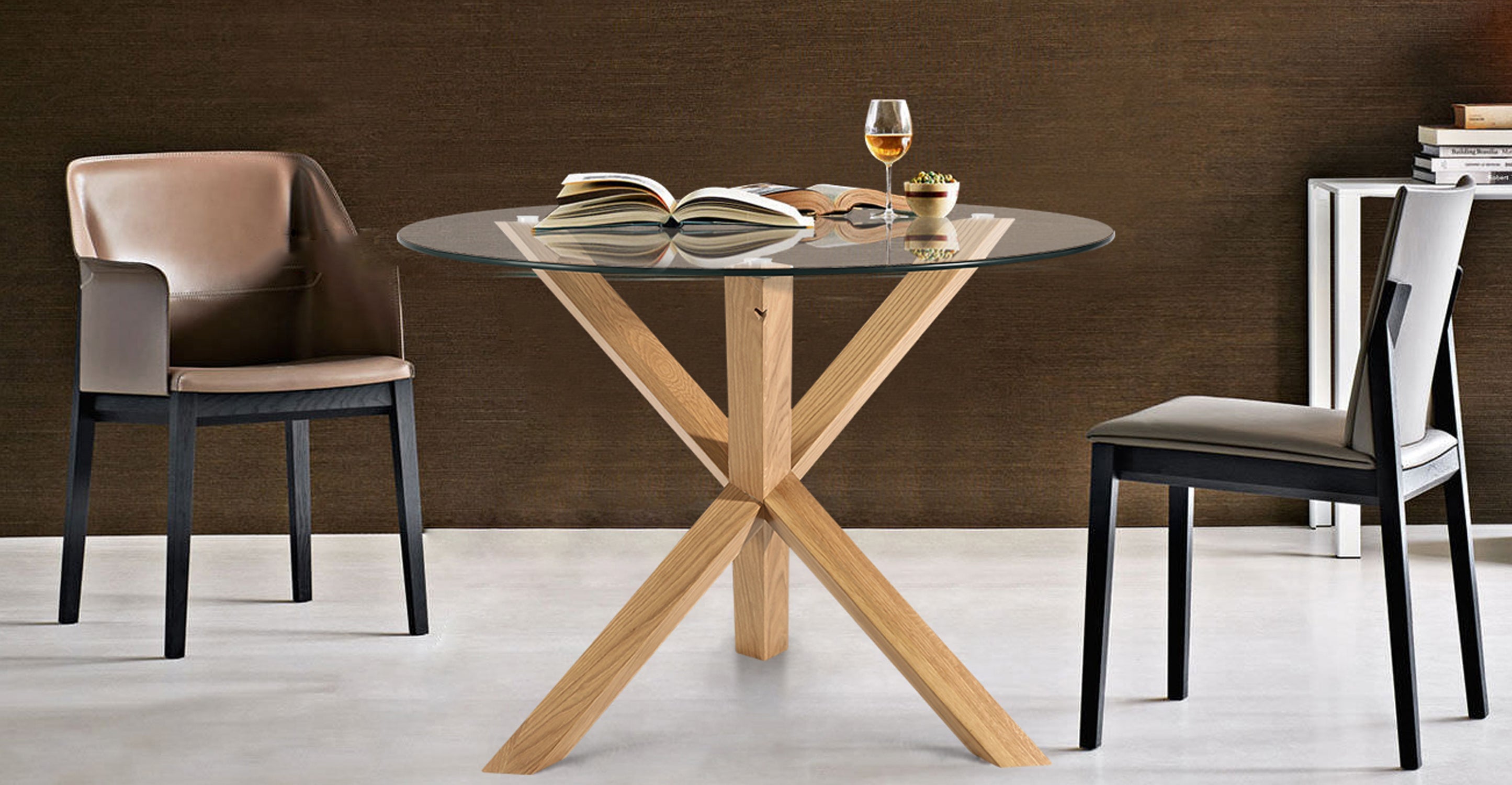 Kennedy Round Dining Table (37.4)