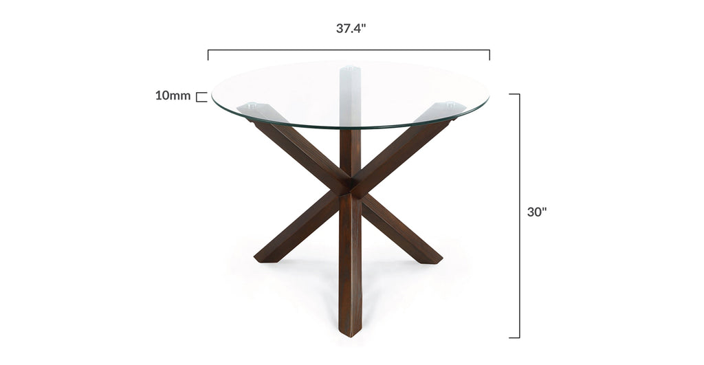 Kennedy Round Dining Table (37.4)