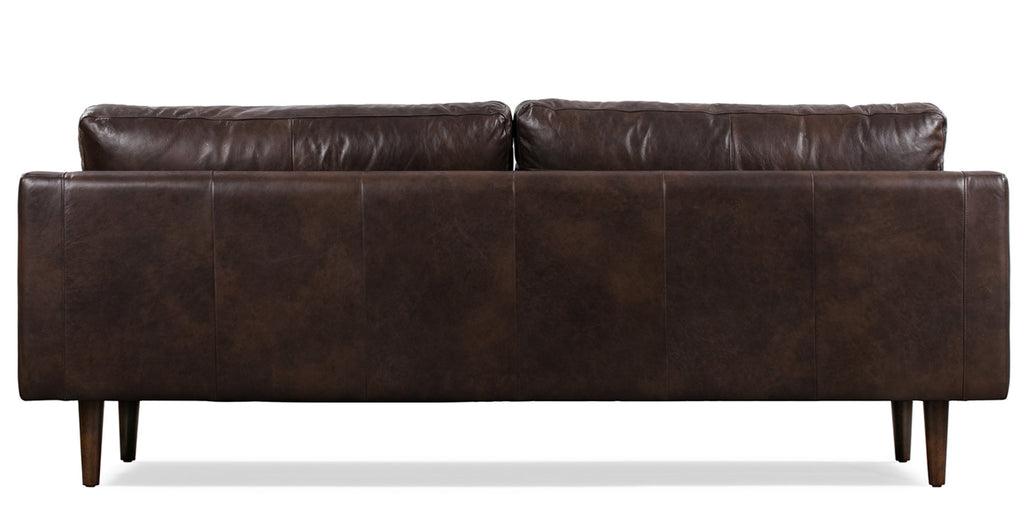 Napa Leather Sofa 88.5”