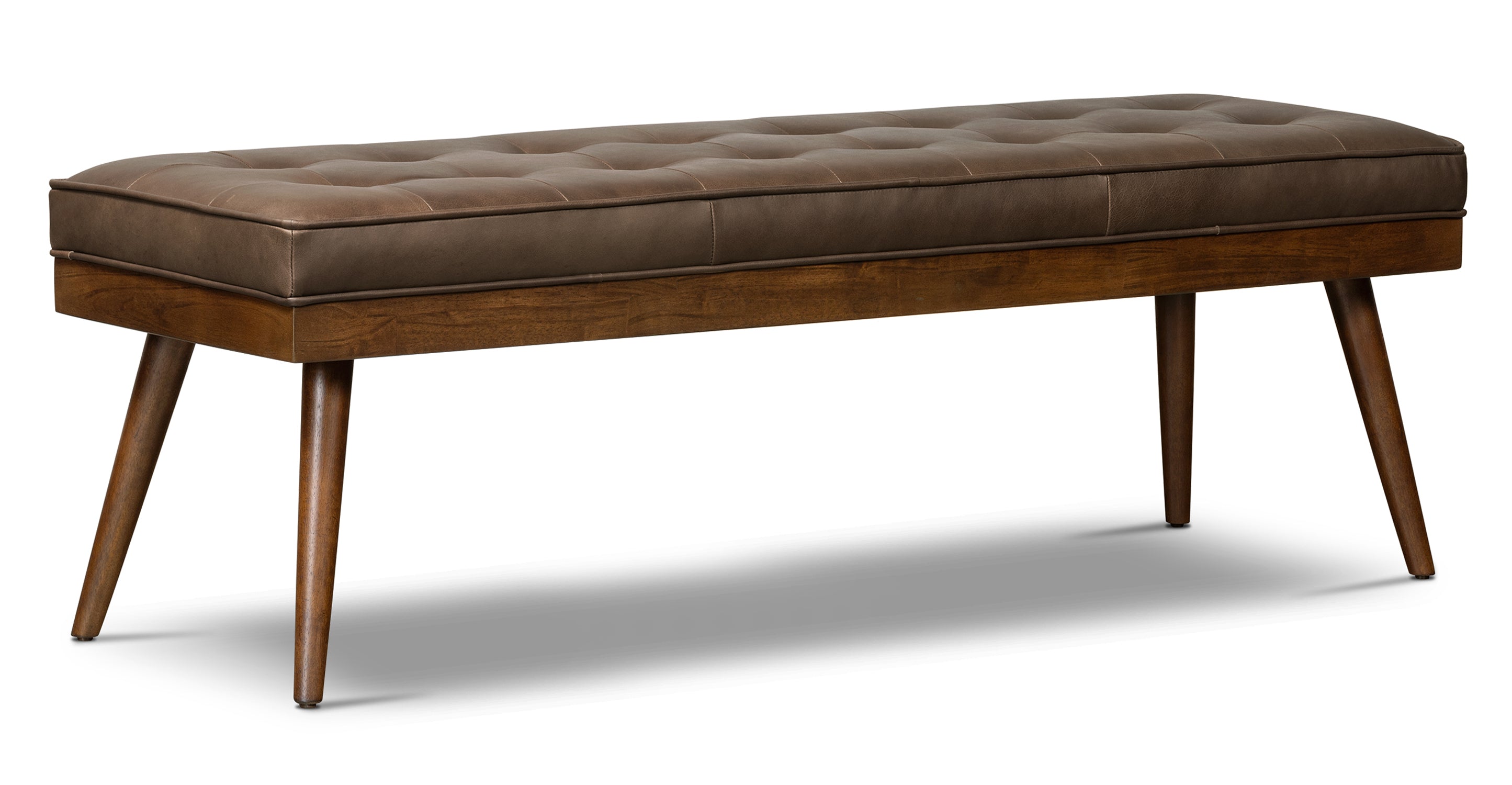 Luca Leather Bench