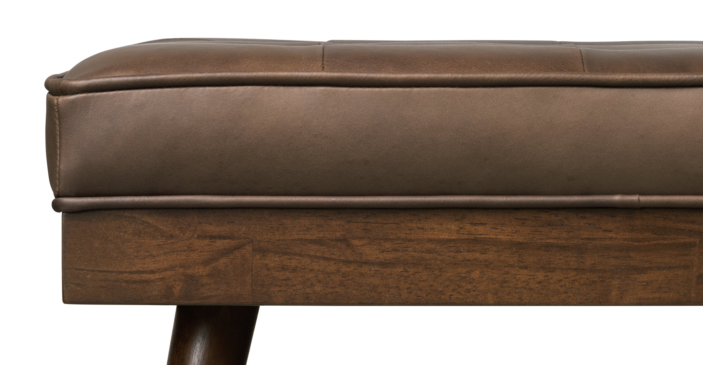 Luca Leather Bench