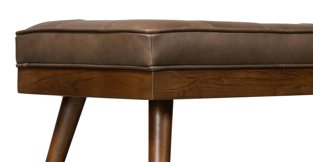 Luca Leather Bench