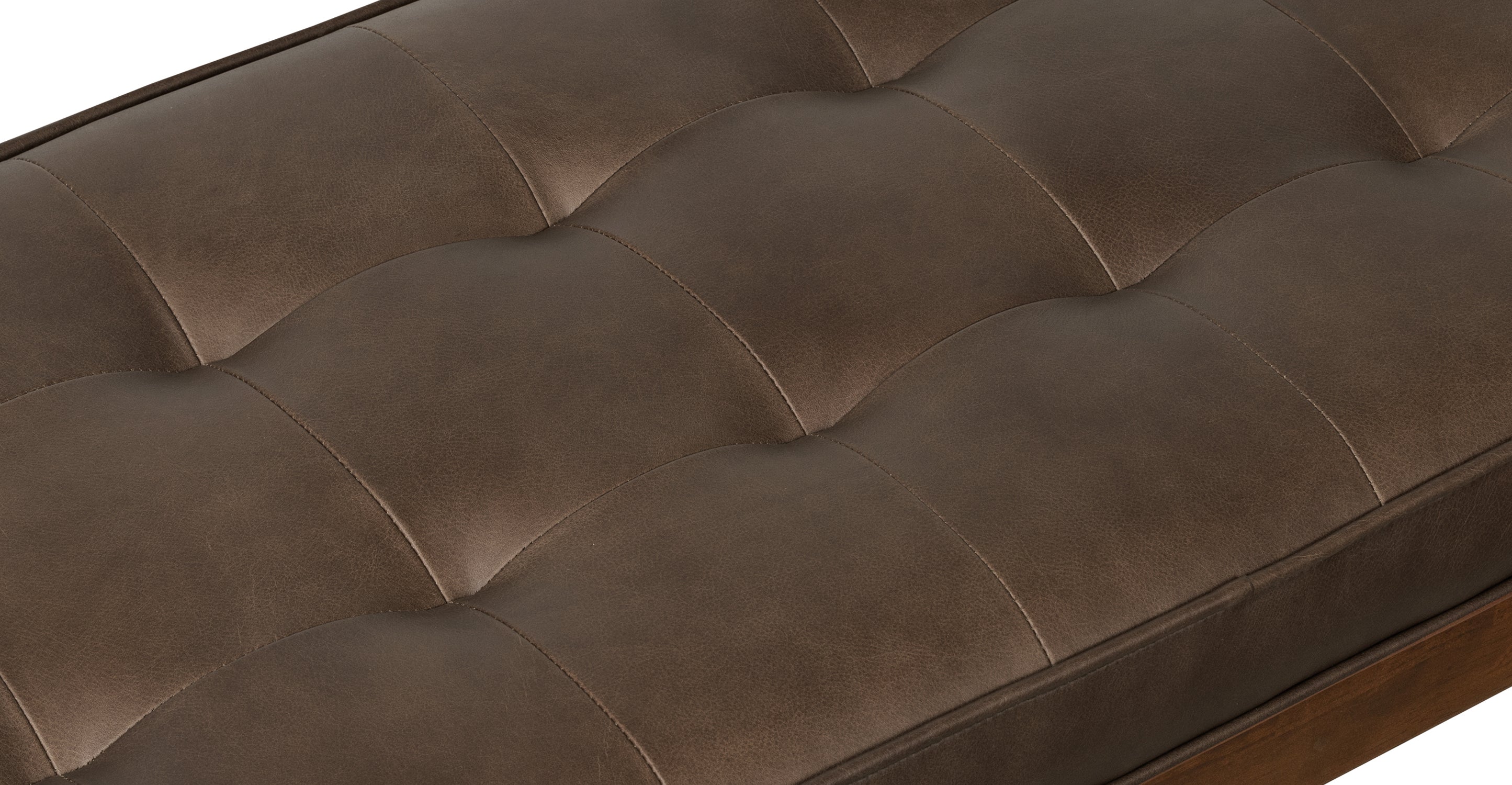 Luca Leather Bench