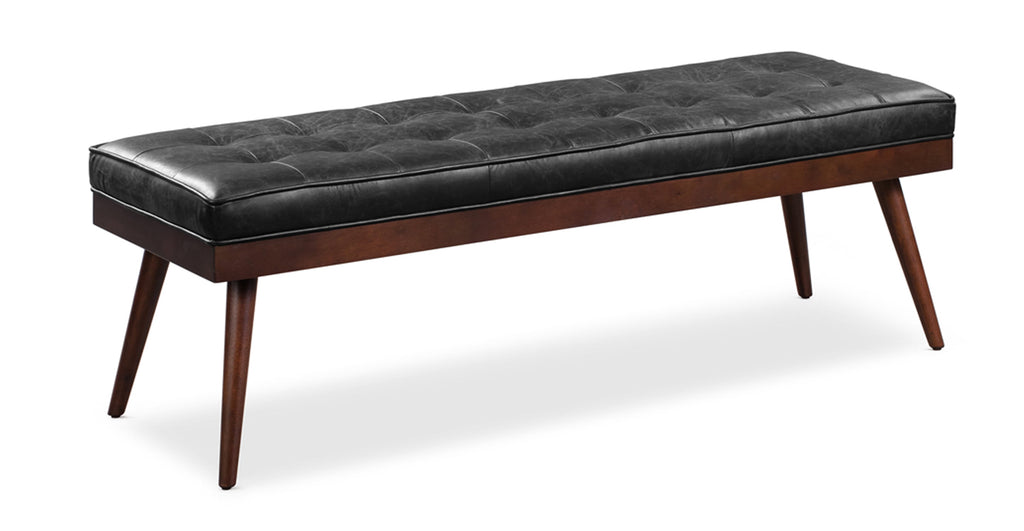 Luca Leather Bench