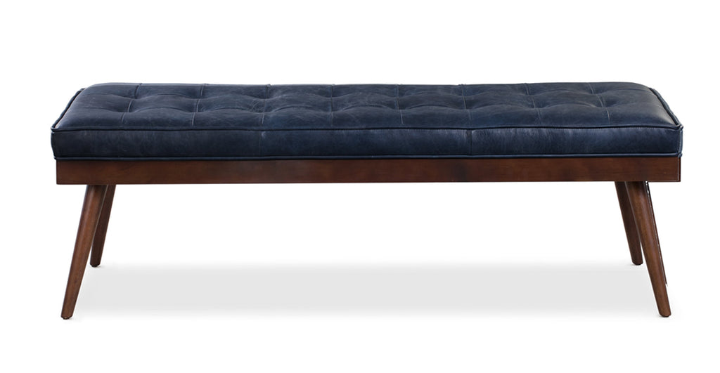 Luca Leather Bench